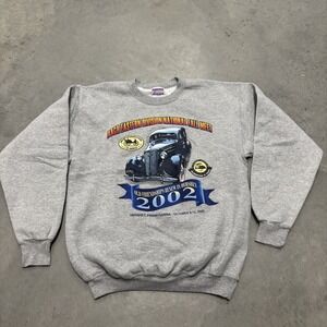 Vintage 2002 AACA‎ Hershey Pennsylvania Antique Car Show Pullover Unisex Medium